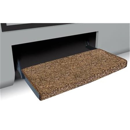 Prest-O-Fit 20051 Jumbo Wraparound Entry Step Rug - Brown P2G-20051